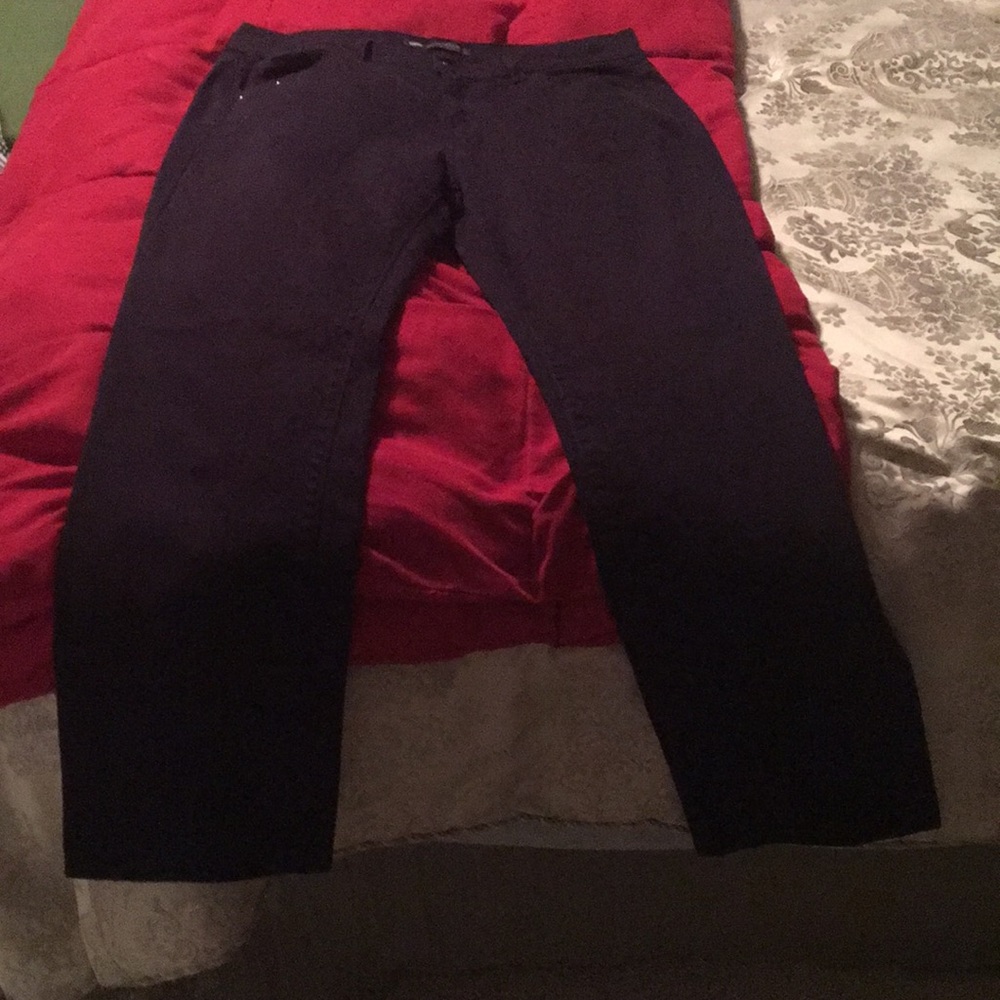 Purple Levi’s jeans